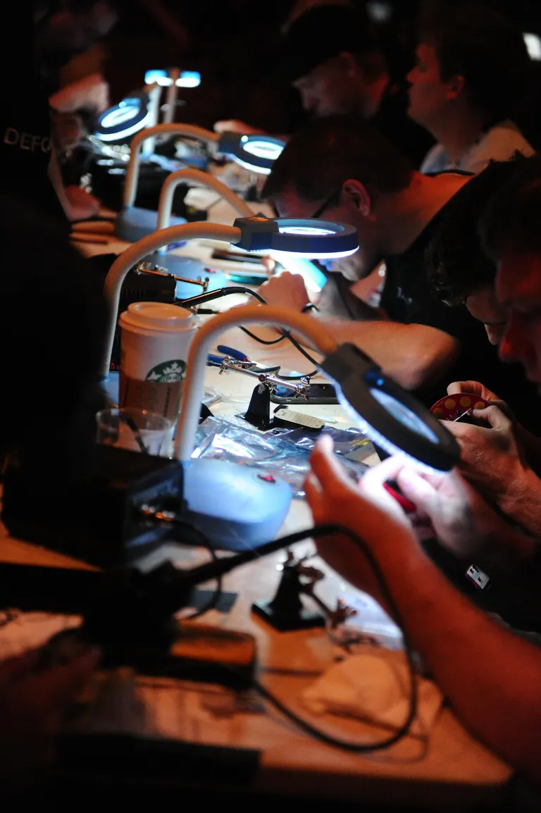 Community at badge events