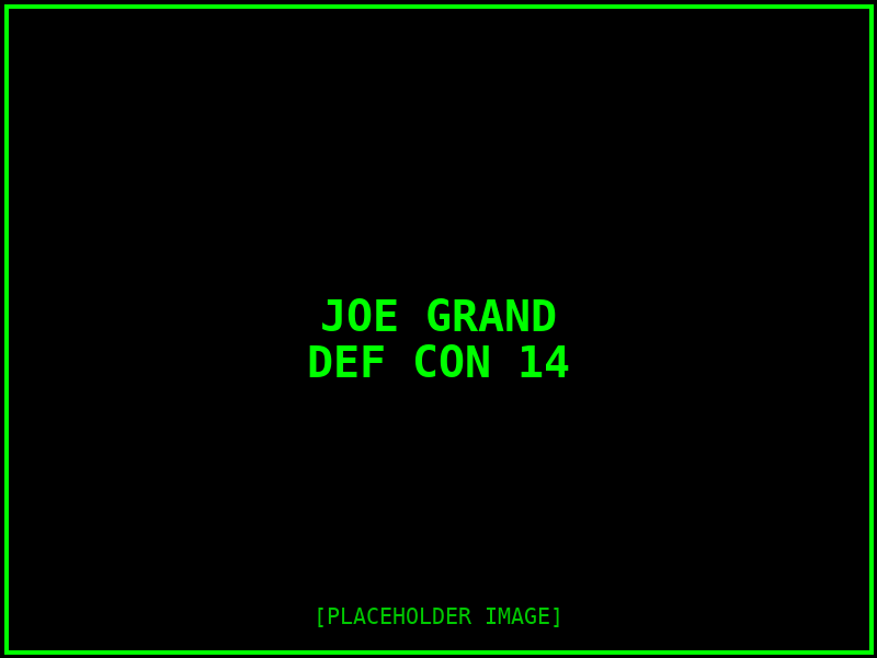 Joe Grand badge gallery